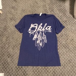 navy oklahoma shirt